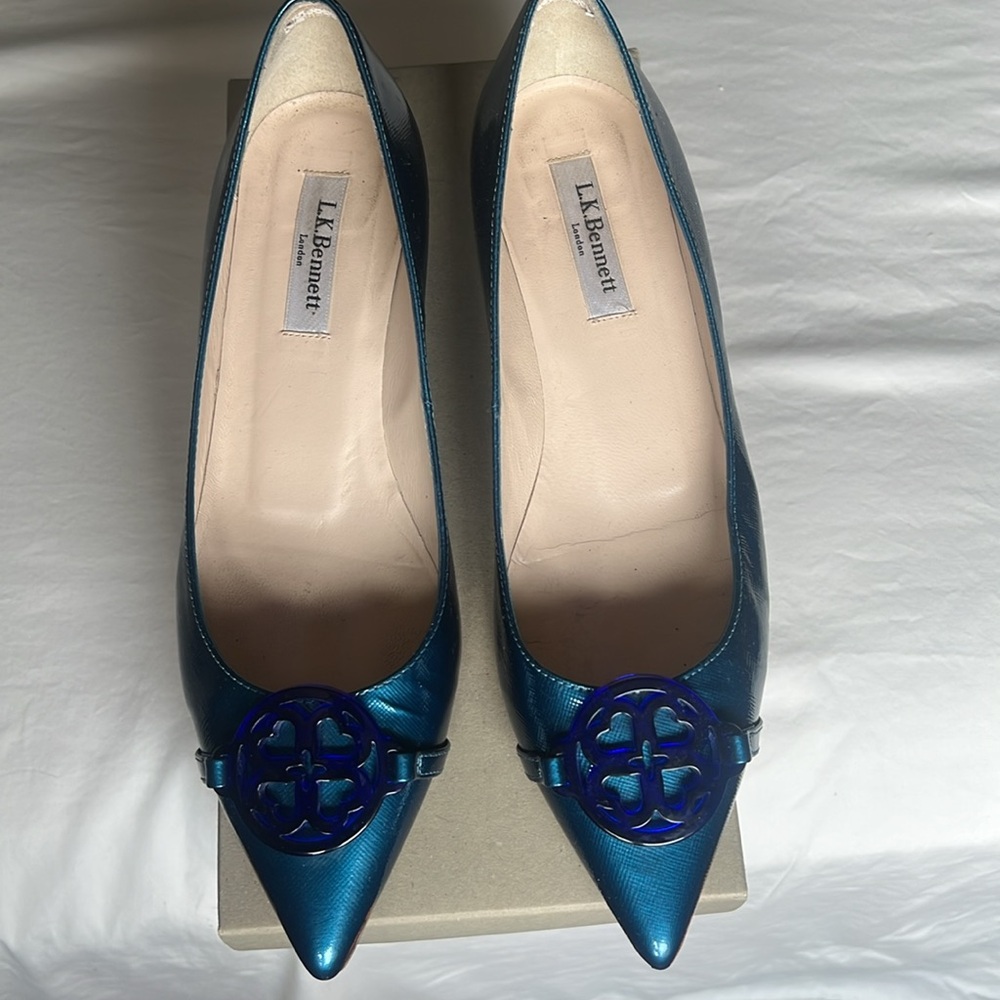 LK Bennett leather shoes, size 38 ( US 7.5 ) - Picture 9 of 9